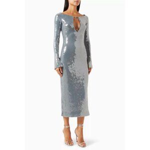 NWT 16Arlington Solare Sequin Midi Dress
